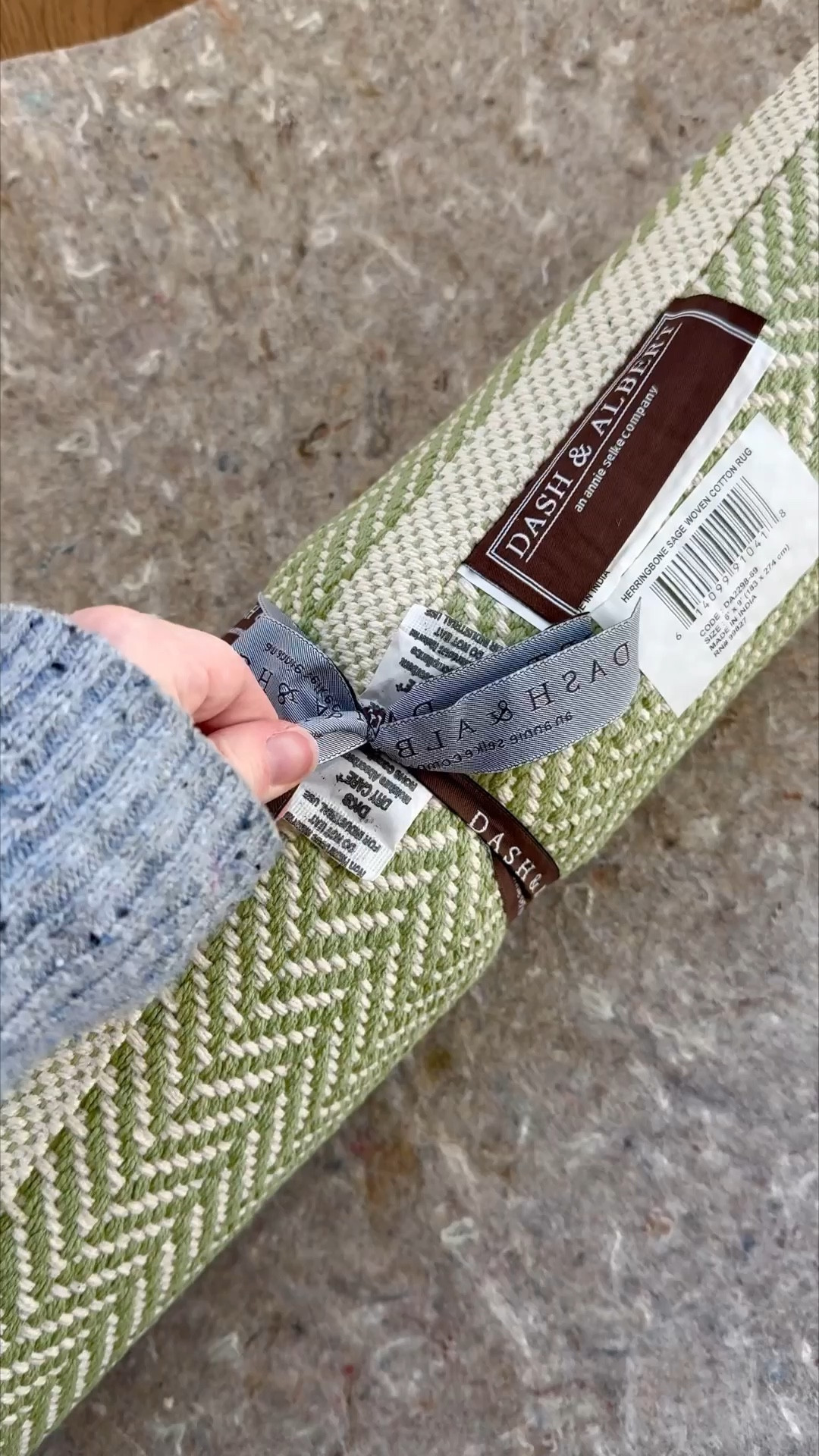 A few tips while I lay out this new cutie rug and rug pad! 

This green flatweave rug is fun, but can also be neutral. Always use a rug pad under rugs - I have this felt pad all over my house and highly recommend  

#LTKHome #LTKSaleAlert #LTKstorytime