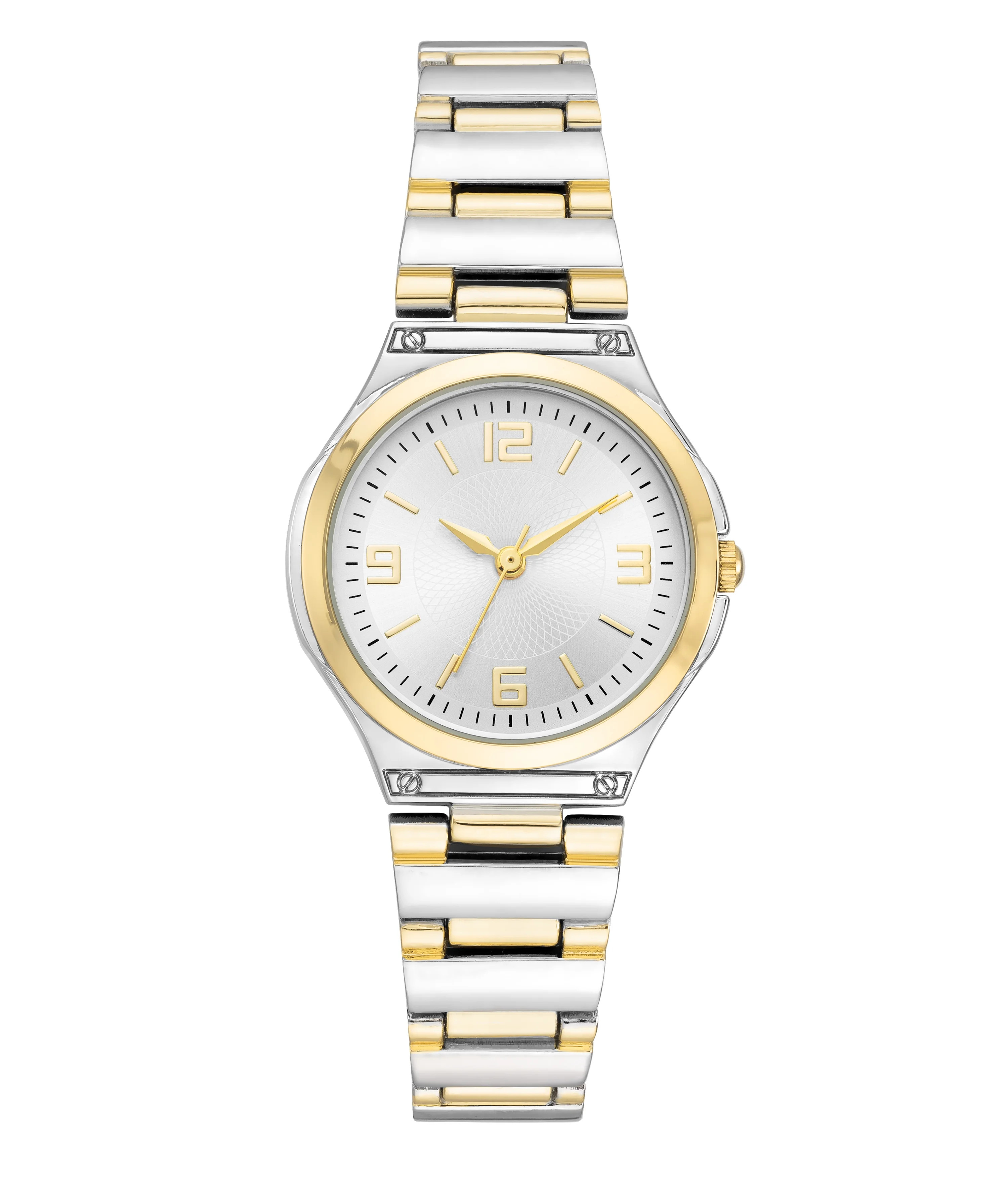 Time and Tru Gold Tone Metal Bracelet Women's Watch | Walmart (US)