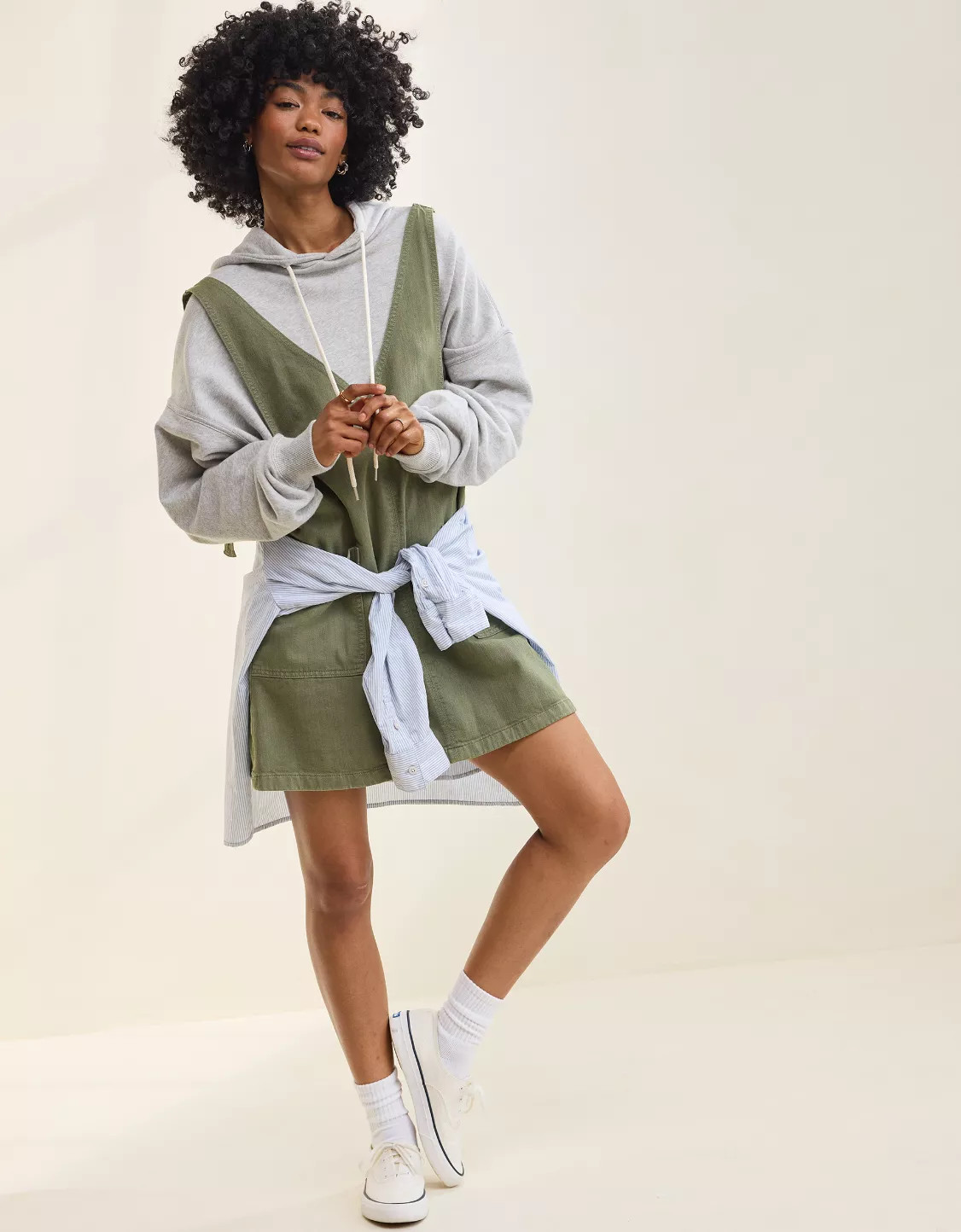 Aerie Denim Skirtall | Aerie