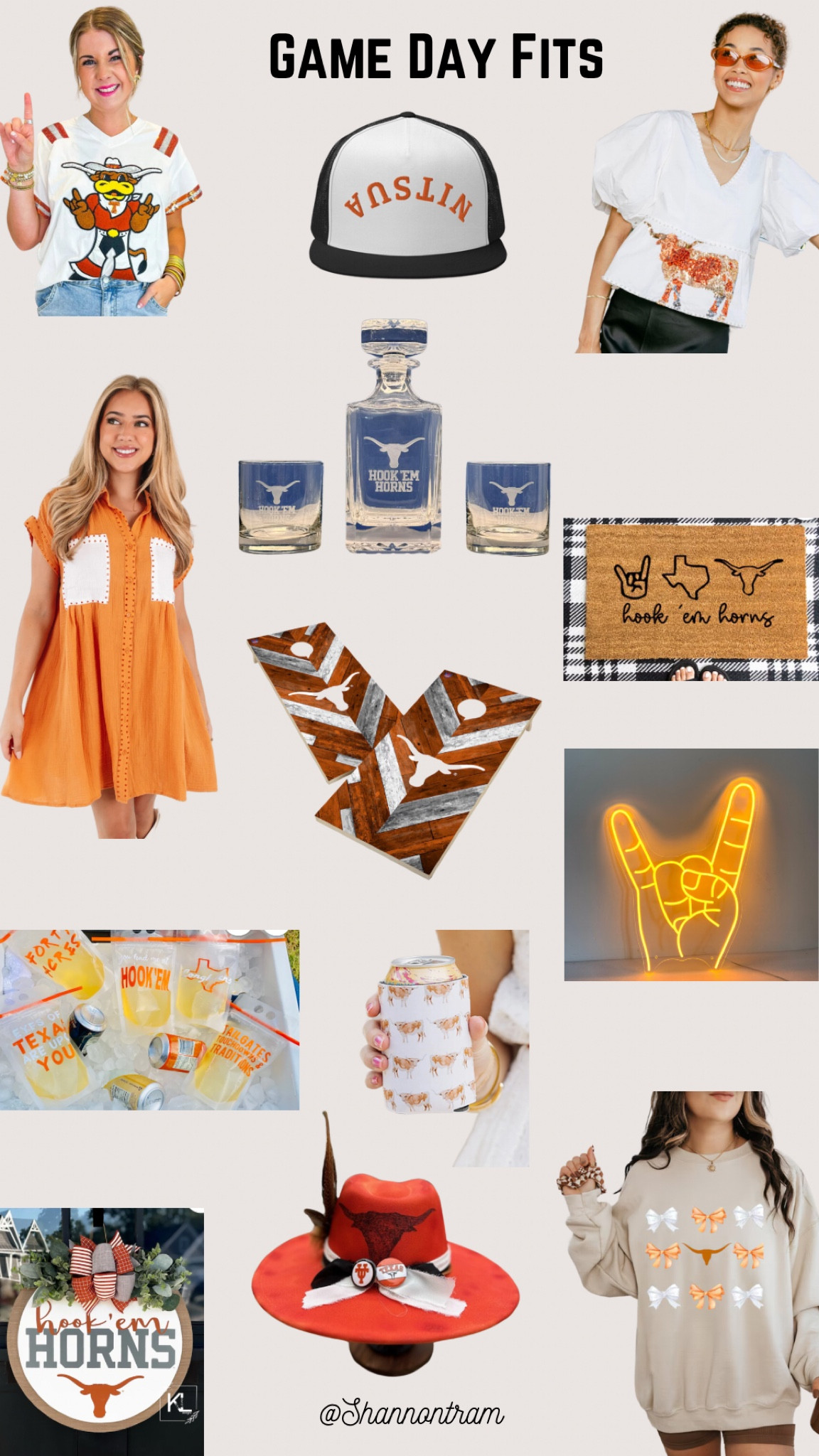Texas Longhorns game day….. football. Outfits. Orange and white. 

#LTKU #LTKBacktoSchool #LTKSeasonal