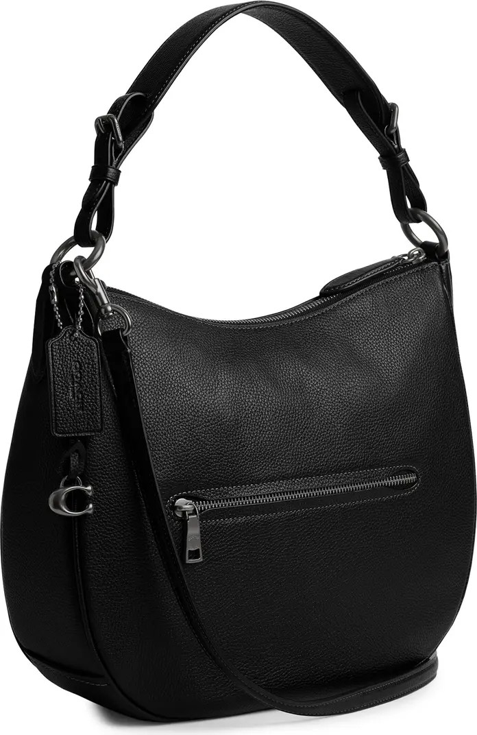 Polished Pebble Leather Shoulder Bag | Nordstrom
