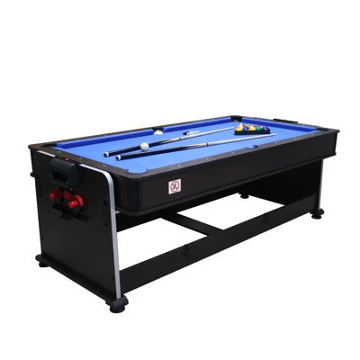 Lazy Dog 7' 4-in-1 Revolving Game Table | Wayfair North America