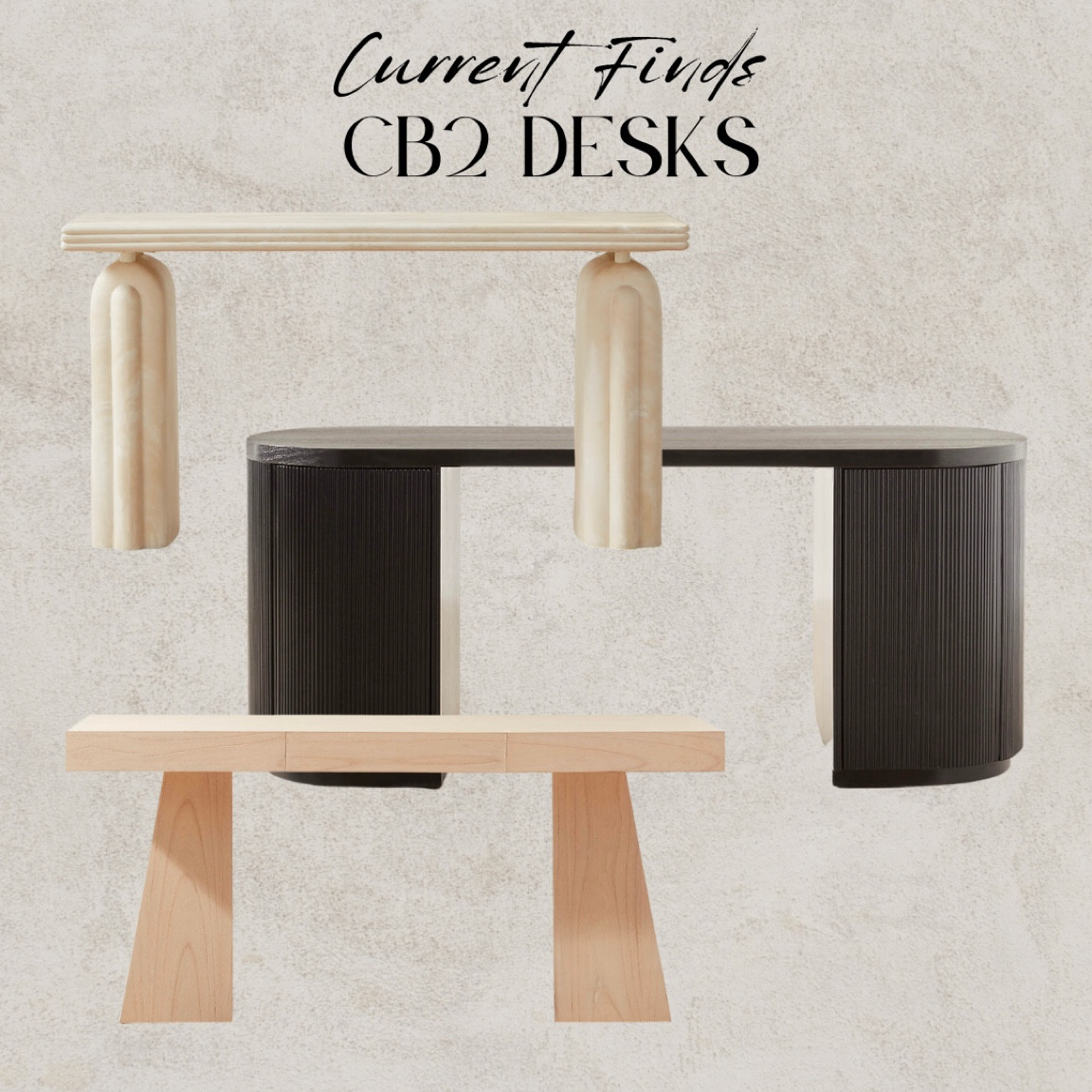 Modern desks from CB2. #ltk #cb2 #cb2finds #ltk #modern #desk #office #homeoffice

#LTKhome #LTKFind #LTKSeasonal