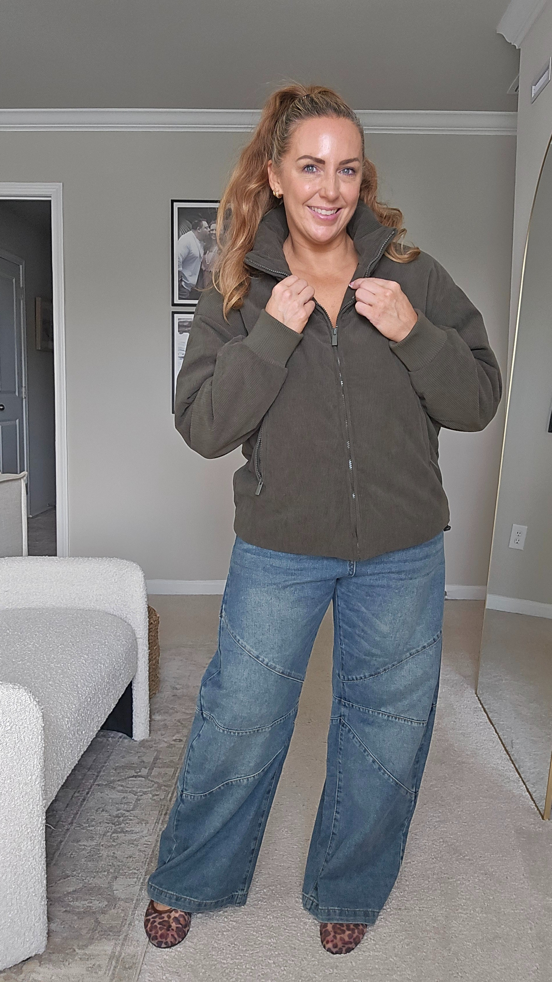 This rich green corduroy adds texture and color while still feeling neutral enough to style with everything. Such a good layering piece.@fisoew#falllayers #casualouterwear #affordablefashion

#LTKSeasonal #LTKFindsUnder50 #LTKOver40