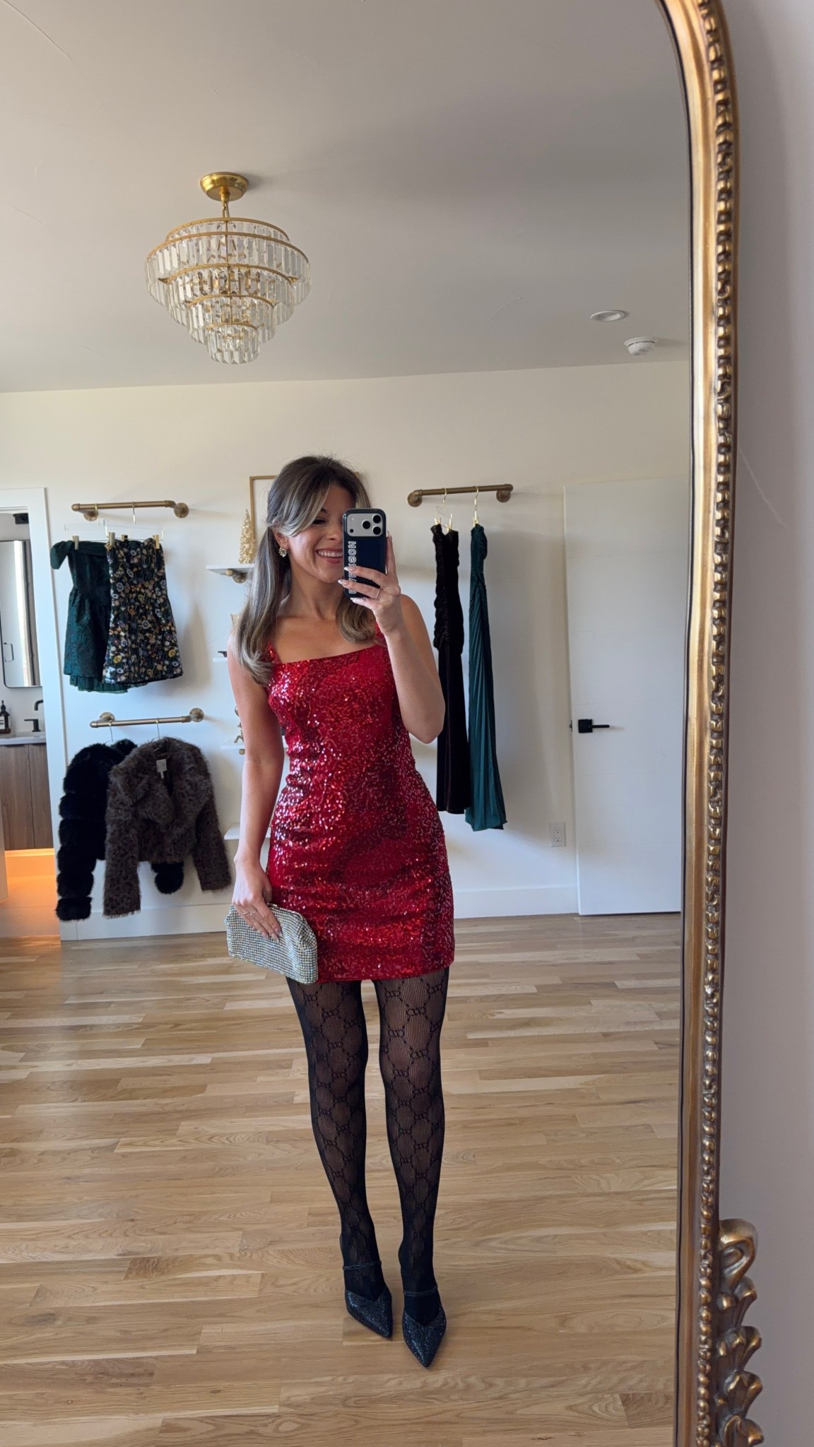 Red sequin mini cocktail event or holiday party dress 

Vici code: emerson30

I sized down one in this dress

Holiday party
New years
Winter event
Red mini
Cocktail dress
Sequin
Bachelorette 
Special occasion 

#LTKHoliday #LTKWedding #LTKSeasonal