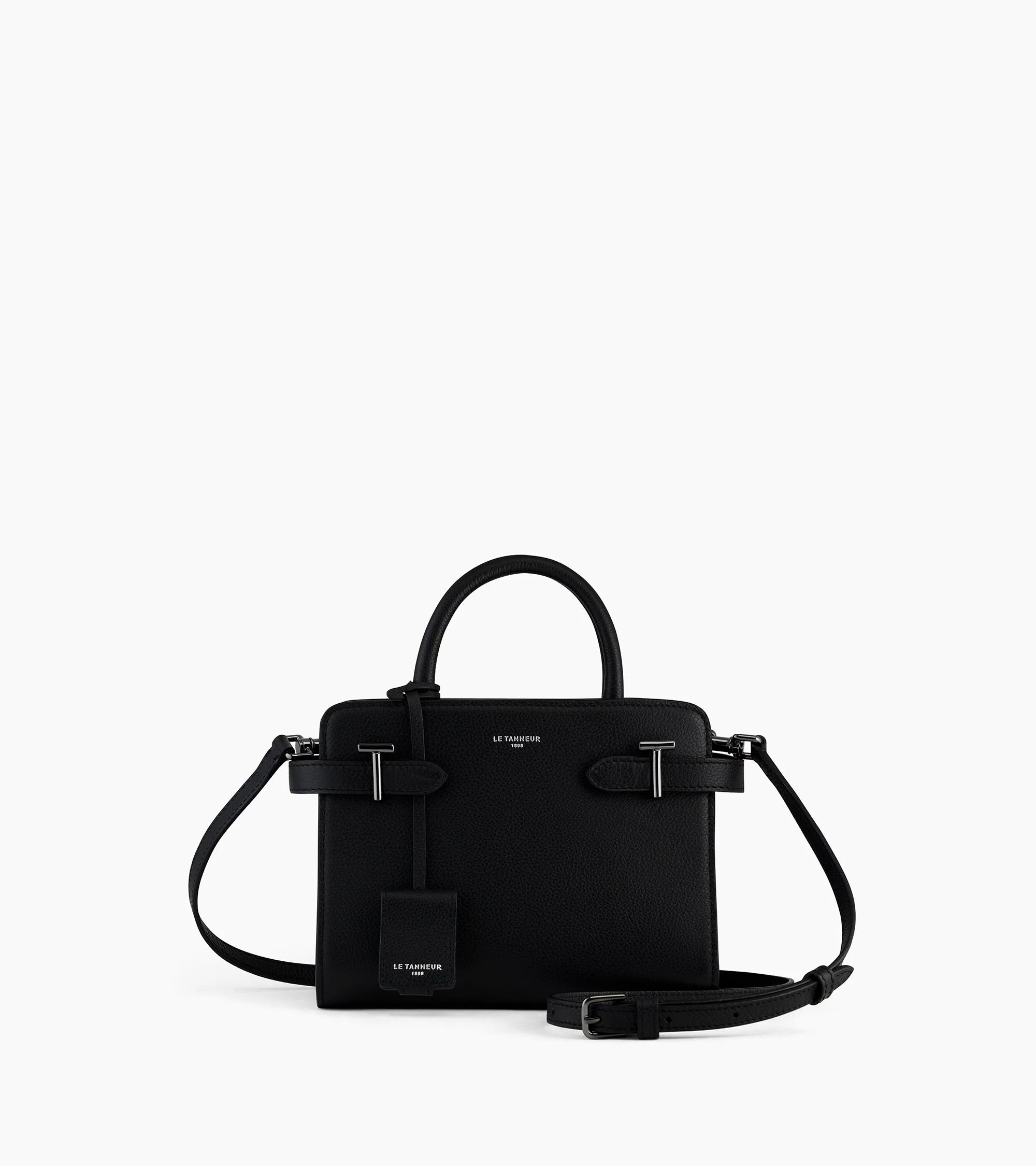 Emilie small handbag in pebbled leather | Le Tanneur