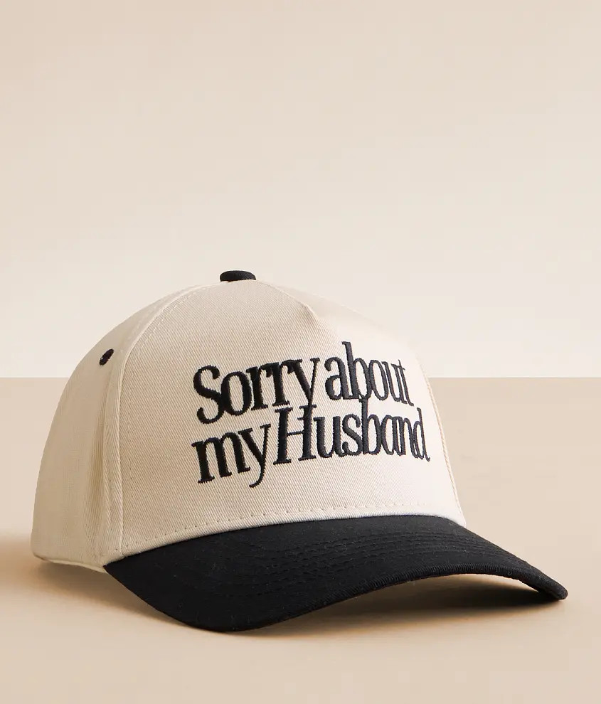 Sorry About My Husband Baseball Hat | Buckle