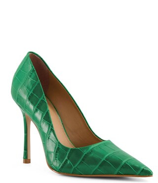 Dune LondonBento Crocodile Embossed Leather Dress Pumps | Dillard's