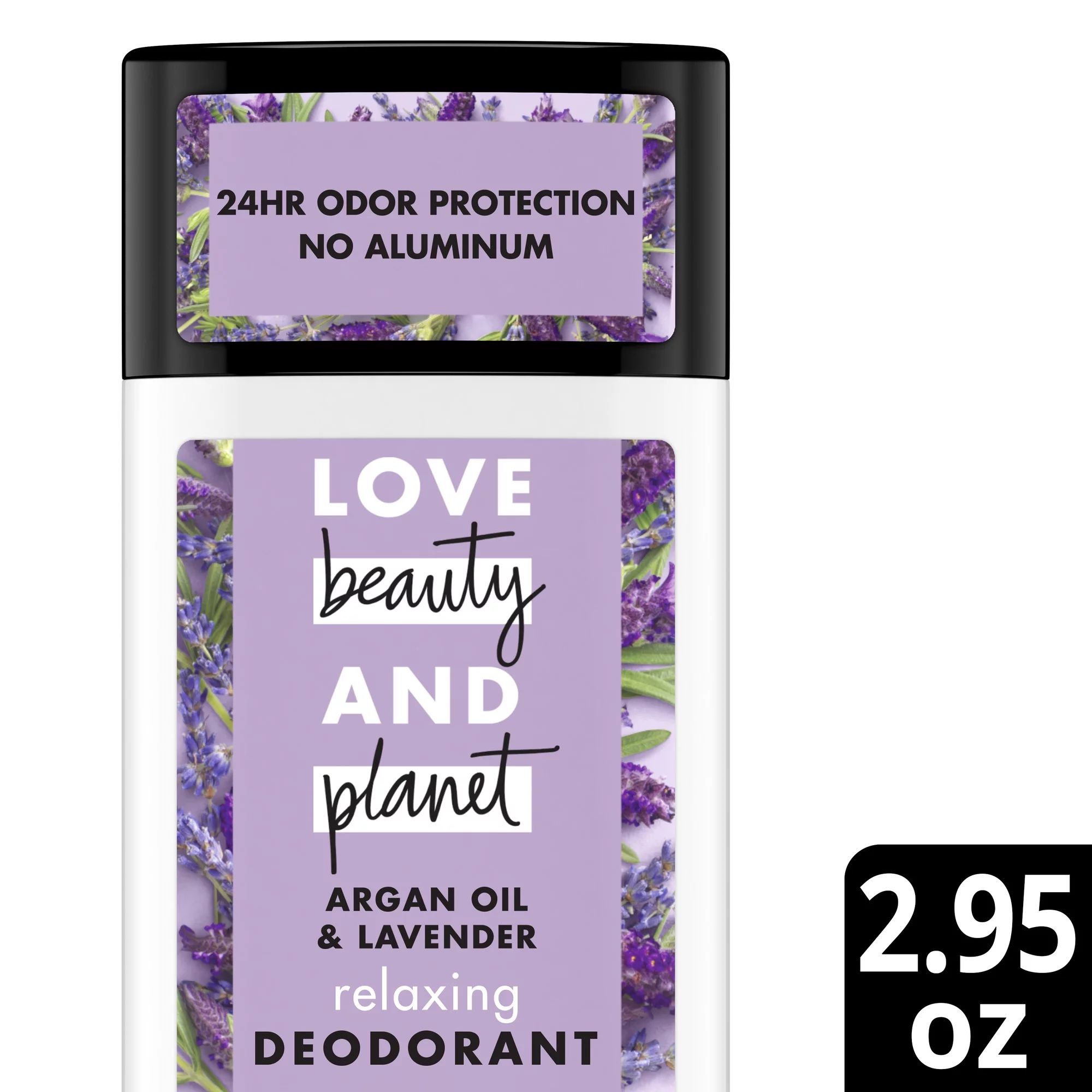 Love Beauty and Planet Aluminum-free Argan Oil and Lavender Deodorant, 2.95 Oz. | Walmart (US)