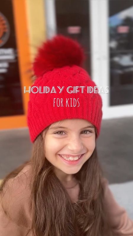 Holiday gift ideas for kids- fur Pom Pom hats and matching scarves, princess dresses and fashionable dresses! ✨

#LTKGiftGuide #LTKHoliday #LTKVideo