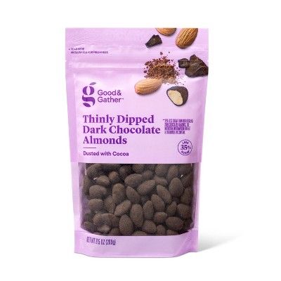 Dark Chocolate Cocoa Almonds - 9.5oz - Good & Gather™ | Target