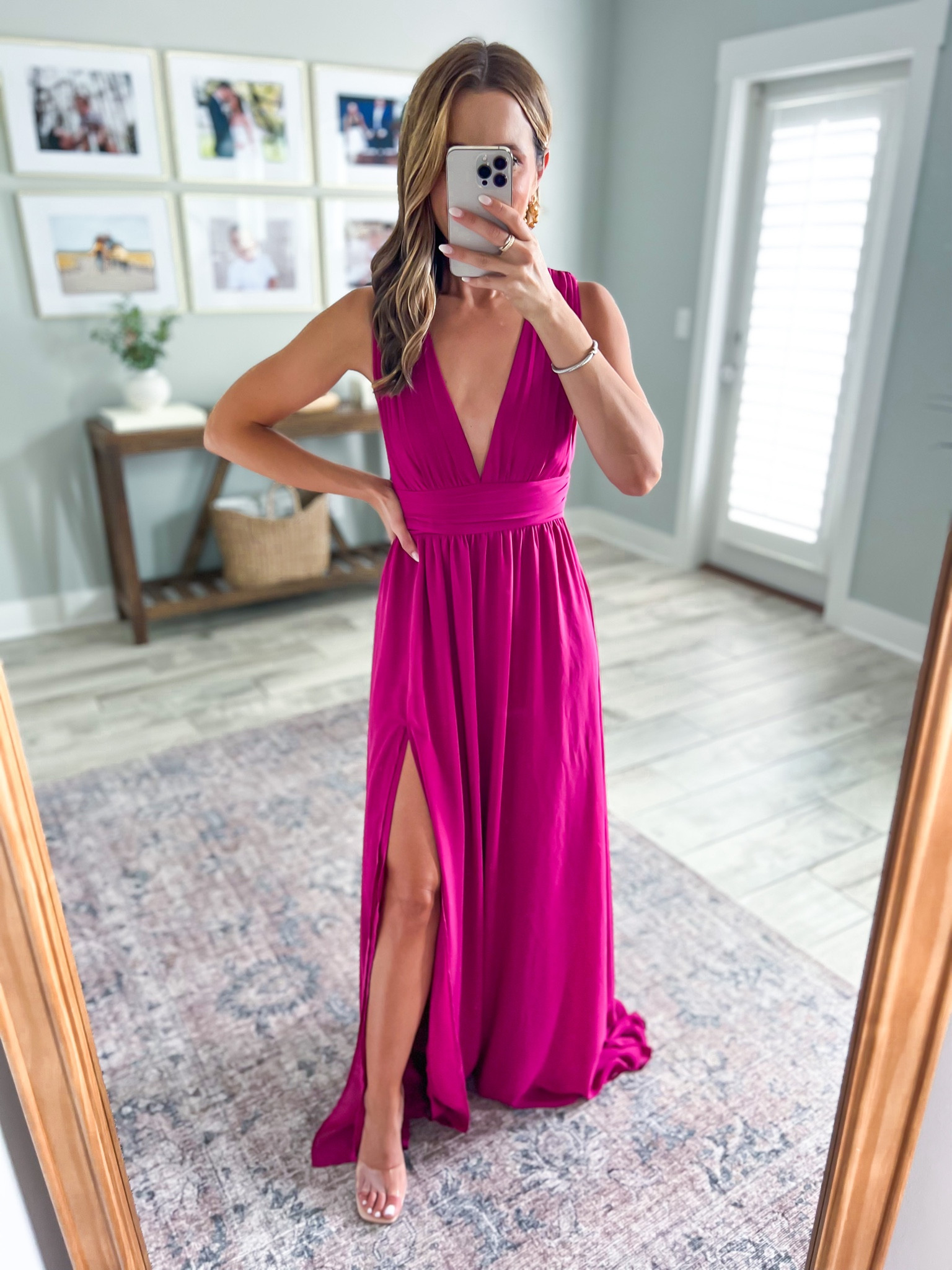 Heavenly hues store black maxi dress