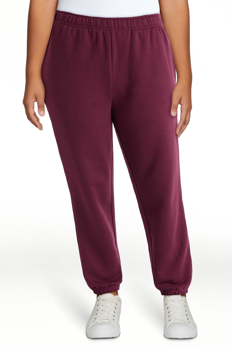 No Boundaries Soft Fleece Joggers, 29'' Inseam, Women's | Walmart (US)