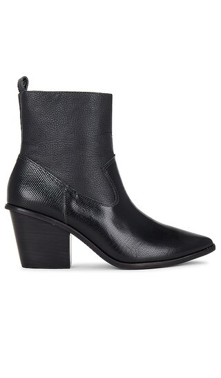 Hague Heeled Bootie in Black | Revolve Clothing (Global)