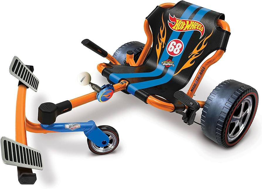 Hot Wheels Roller Racer Go Kart, Kid Powered! No Motor! No Batteries!, Rides on Any Hard Surface ... | Amazon (US)