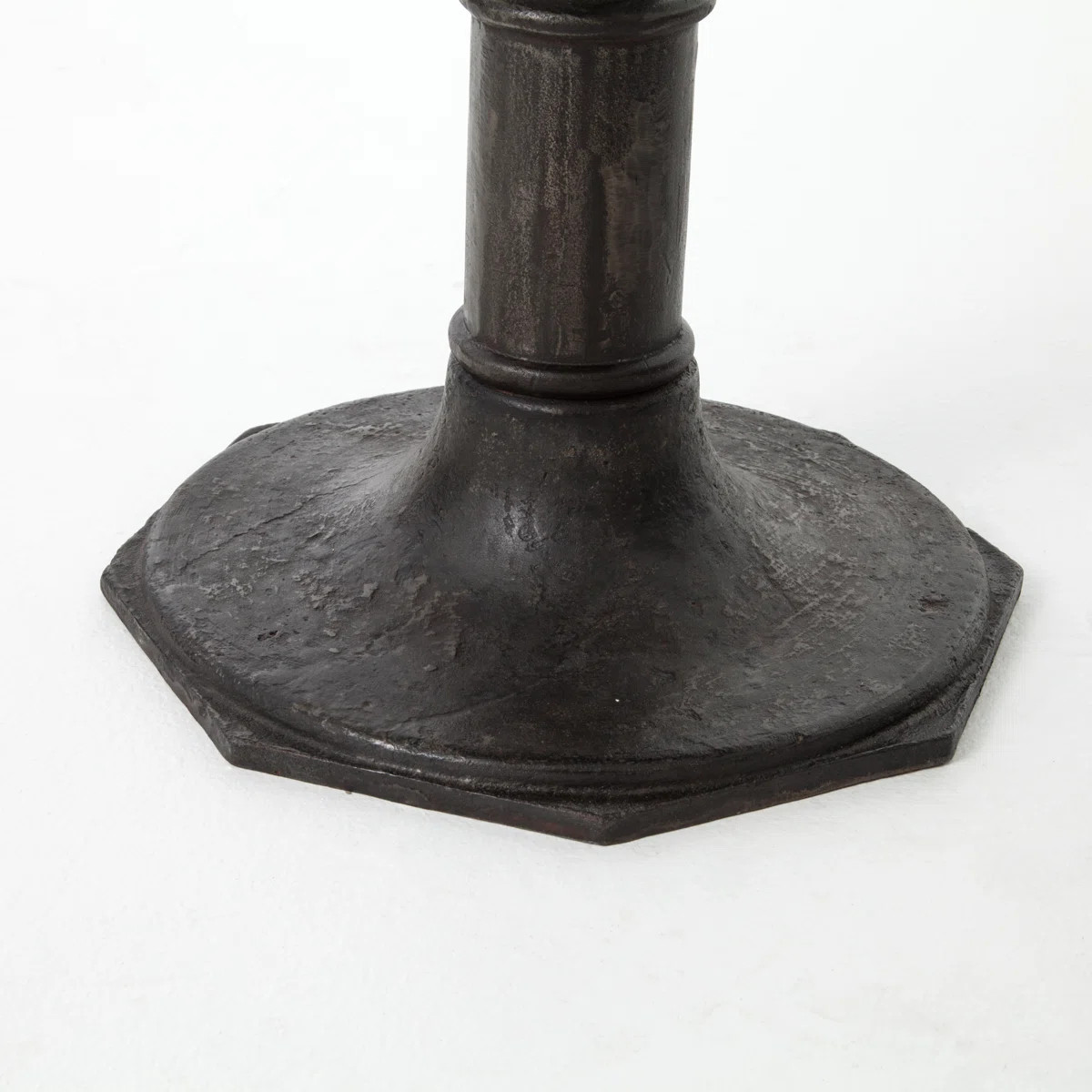 Mickley Round Marble Top Metal Base Dining Table | Wayfair North America