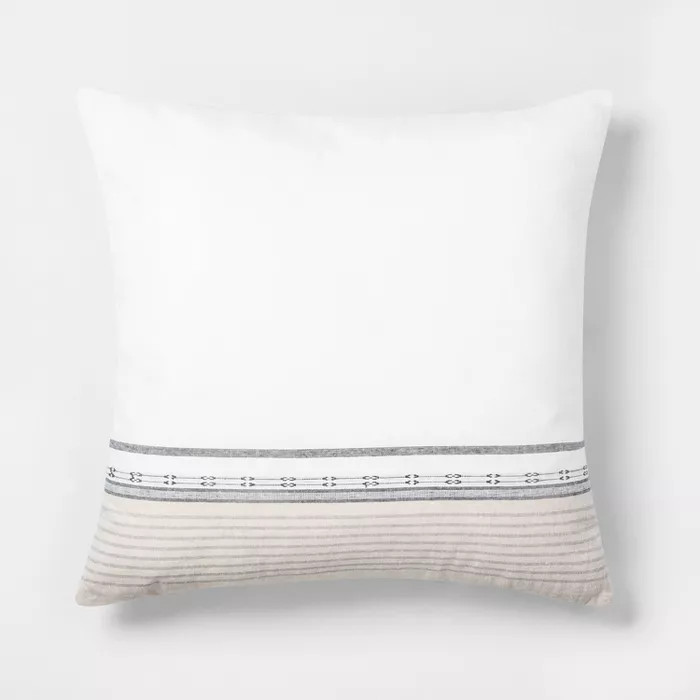 Ombré Stripe Throw Pillow - Hearth & Hand™ with Magnolia | Target