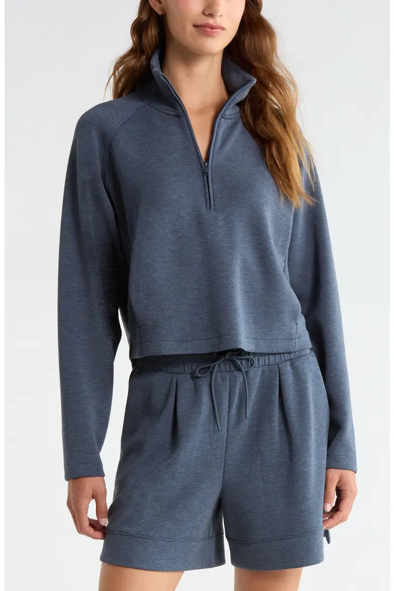 Soft Luxe Half Zip Sweatshirt (Women) | Nordstrom | Nordstrom