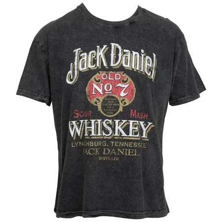 Jack Daniels Jack Daniels Sour Mash Vintage Poster Mens T-Shirt Black - 2XL | Walmart (US)