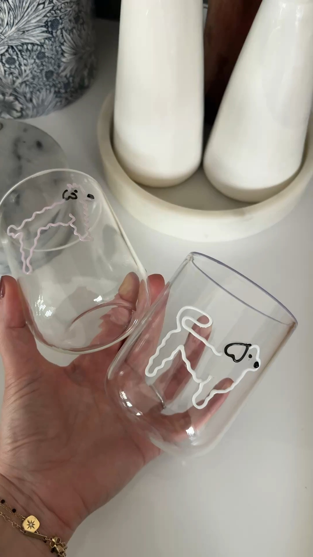 I added these cute new icon drinking glasses from @Anthropologie to our collection! I couldn’t resist the dogs. These glasses are so much fun to collect and use on a daily basis! 

#LTKmorningroutine #LTKSaleAlert #LTKHome