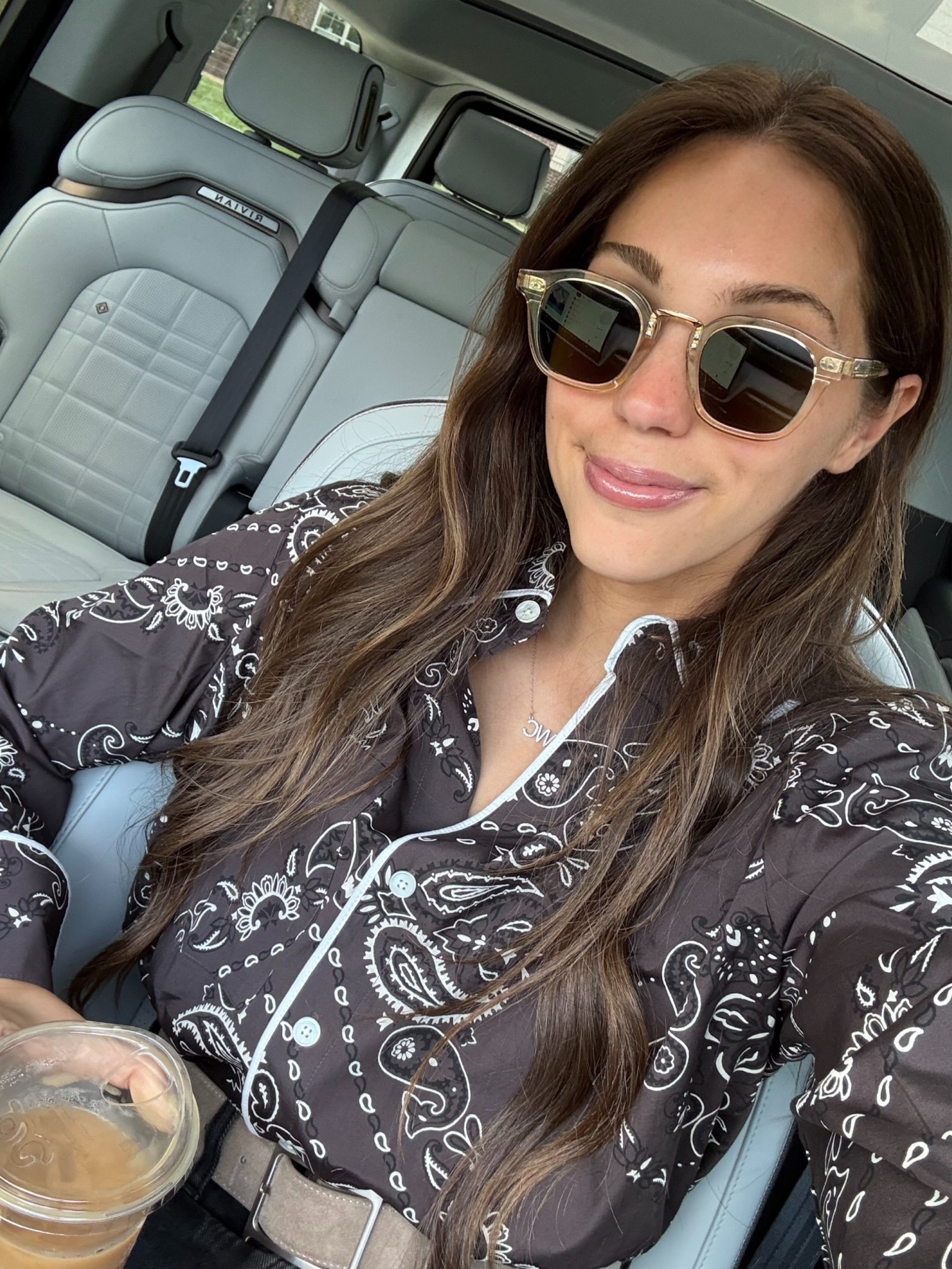 Madewell bandana print shirt. 

#LTKootd #LTKdayinmylife