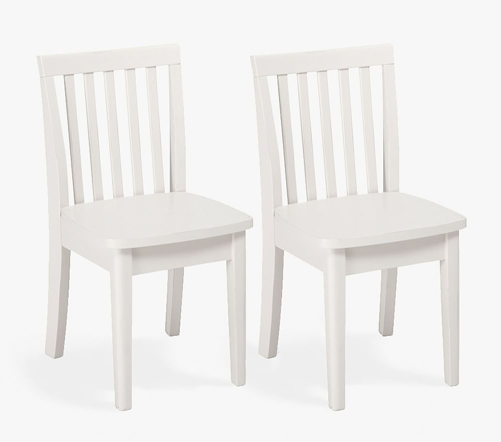Carolina Play Chair Set of 2, Simply White | Pottery Barn Kids