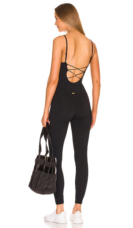 Go The Distance Jumpsuit in Black | Revolve Clothing (Global)