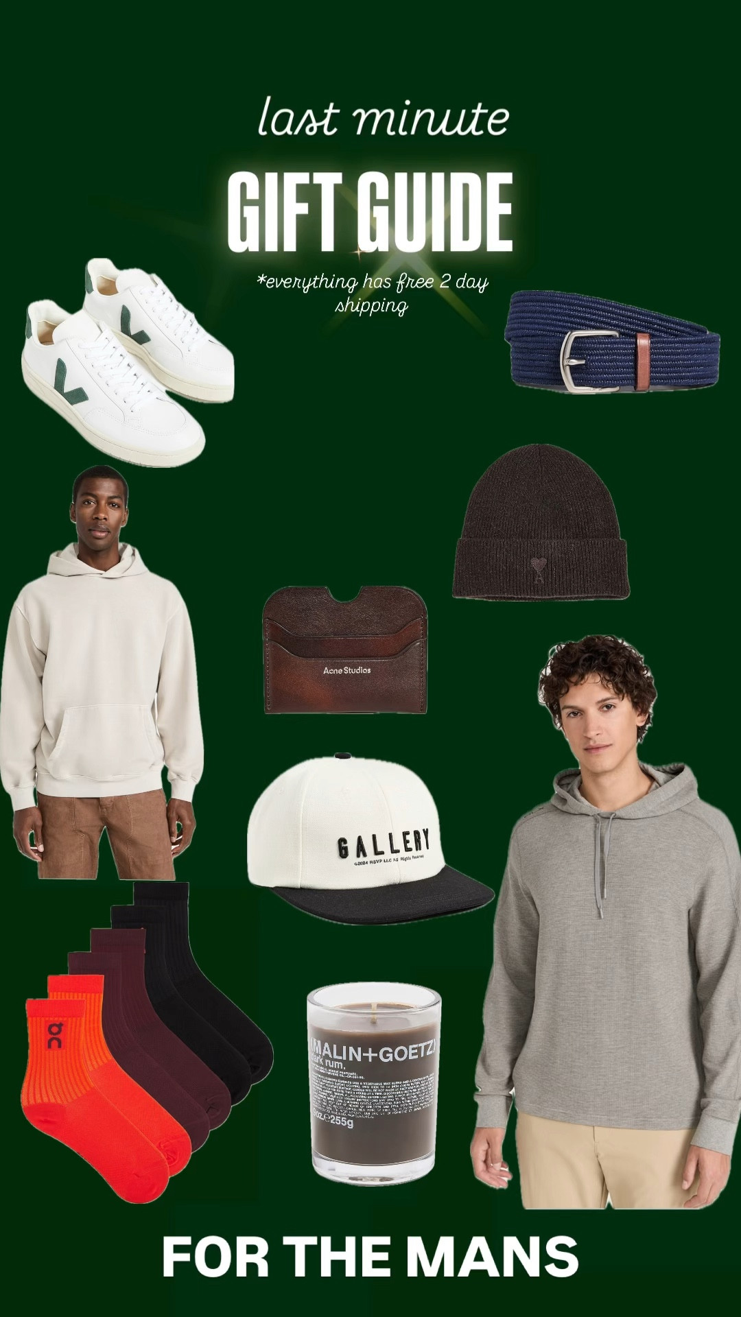 GIFT GUIDE: for your mans

everything is free 2 day shipping! 

#LTKGiftGuide #LTKSeasonal #LTKHoliday