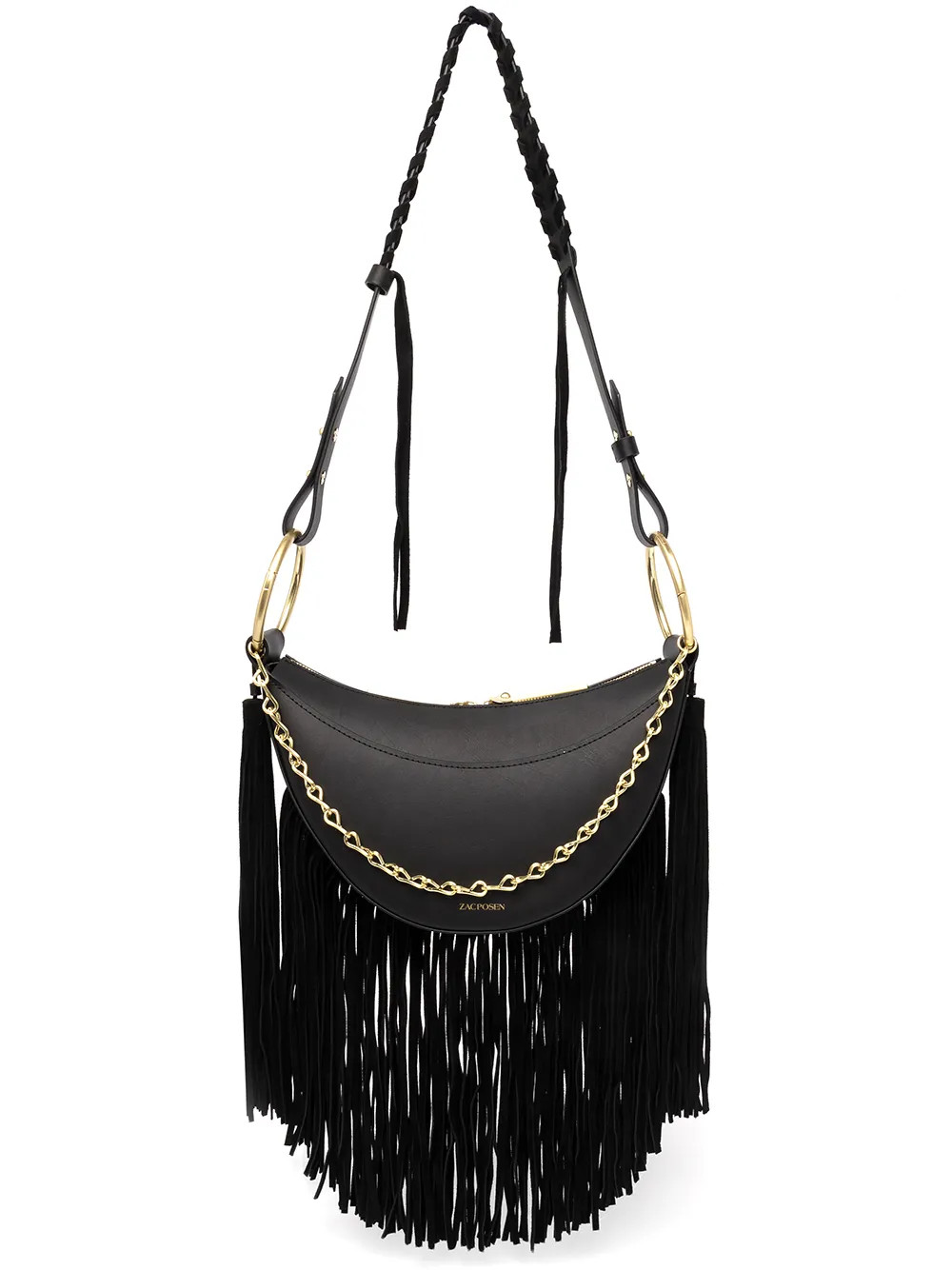 Zac Zac Posen Belay Zipped Saddle Bag - Farfetch | Farfetch Global