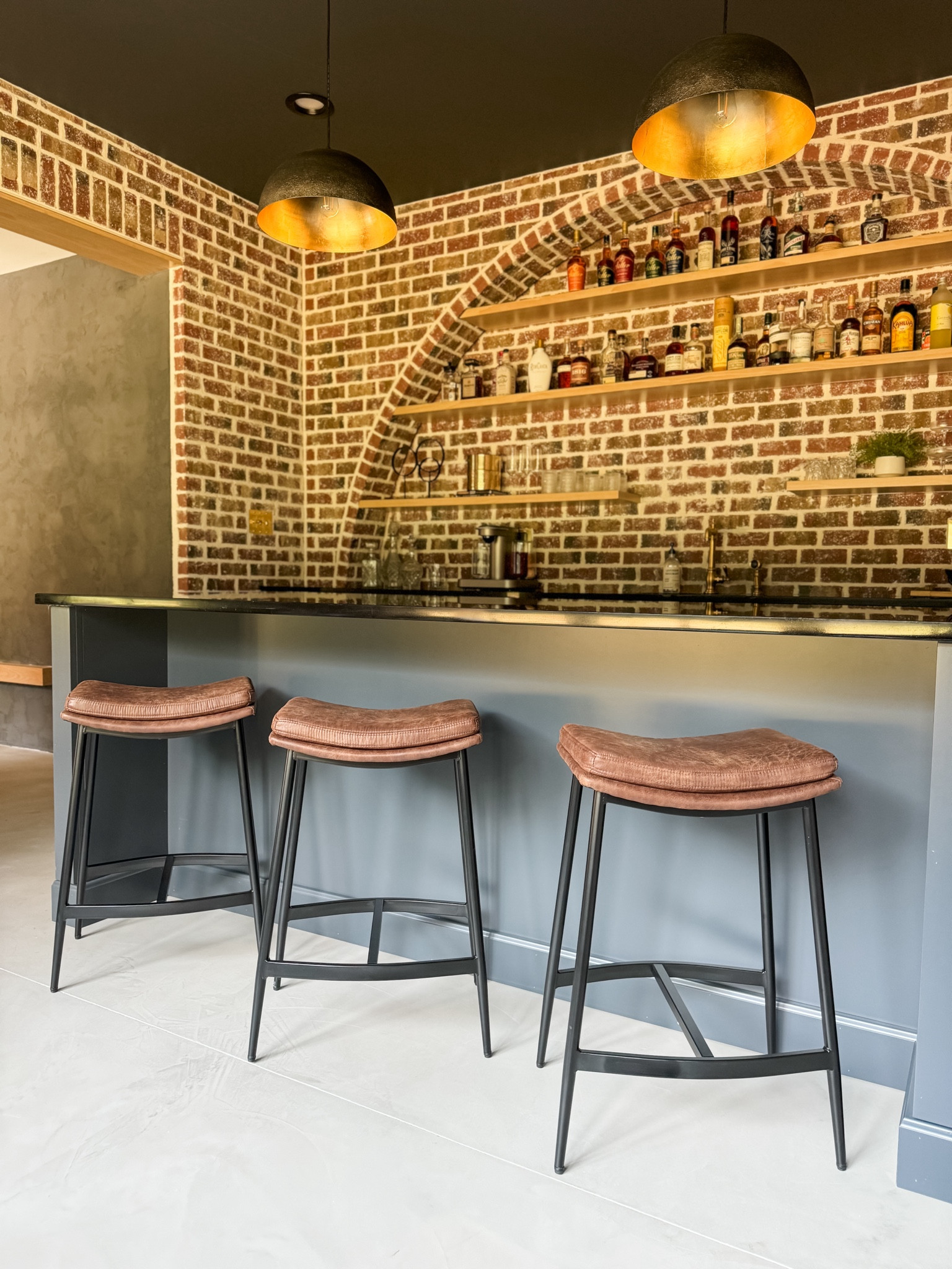 These counter stools are absolute perfection. Comfy, soft, sturdy and affordable. Nathan James

#LTKHome