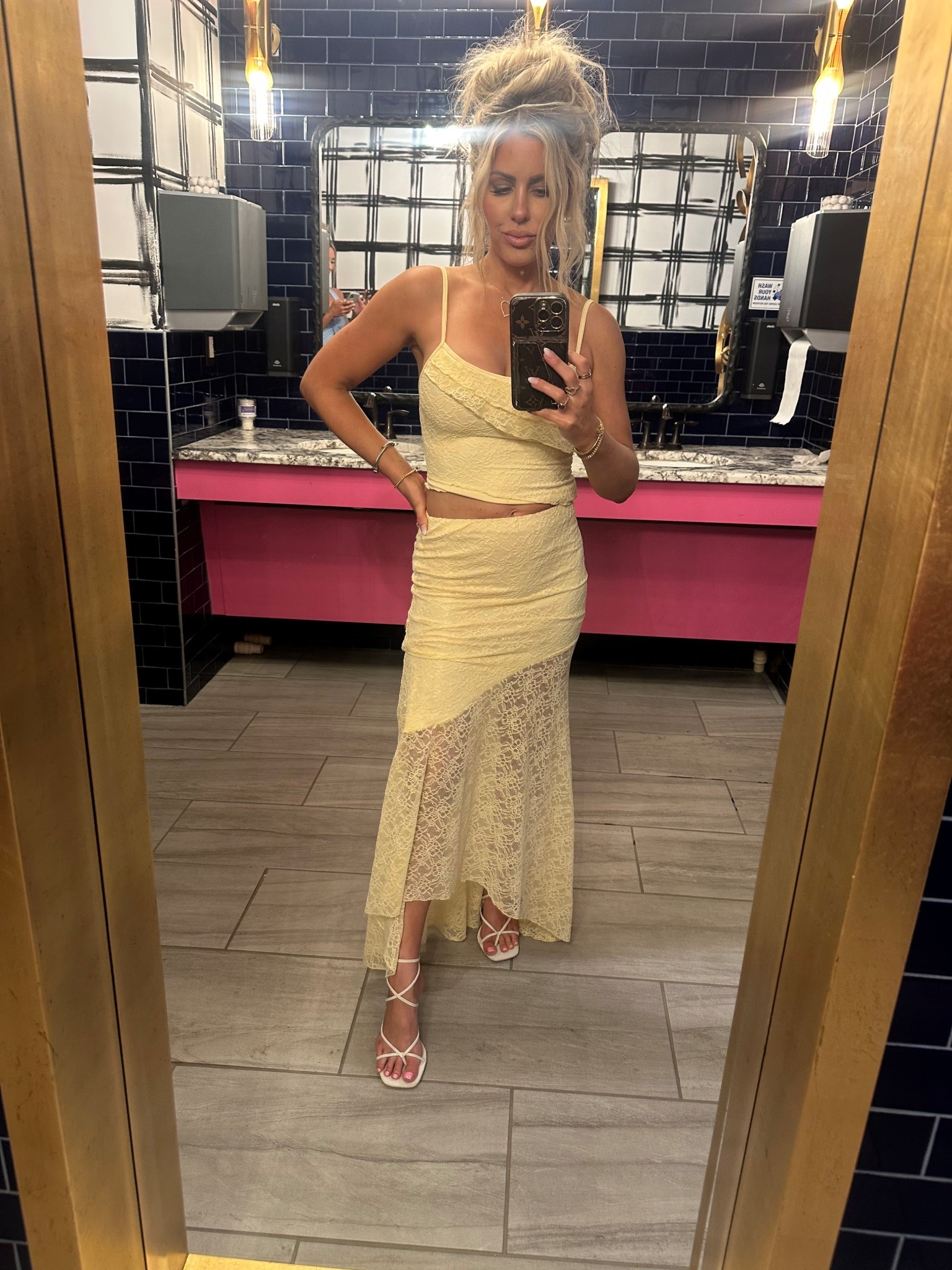 Butter yellow two piece set. Ootd. 

#LTKPetite #LTKStyleTip #LTKFindsUnder50