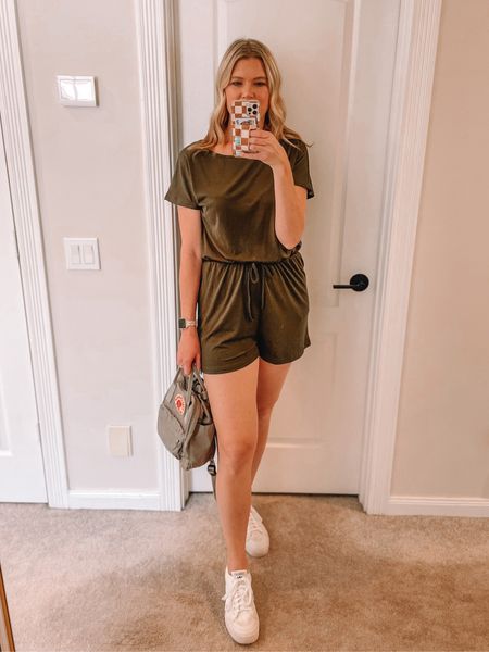 What to pack for a beach vacation! Use code VACAY15 for 15% off orders over $65 at Cupshe.

This is the perfect outfit to wear on the plane or for exploring. Wearing a size med for reference. 


Beach outfits, beach vacation outfits, plane outfits, travel outfits, mini backpack, platform sneakers, romper 

#LTKtravel #LTKstyletip #LTKunder50
