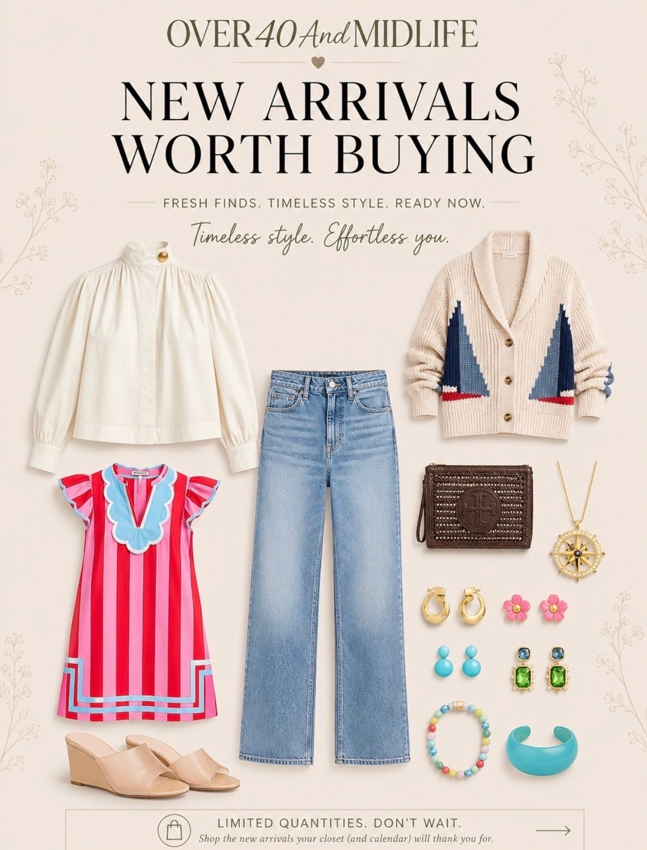 ✨Tap the bell, save and ❤️ for over 40 fashion, midlife style, midsize fashion and luxury looks for less. 

Summer new arrivals 

👑"Helping you look good, feel good!" - Lindsey Denver

#LTKOver40 #LTKMidsize #LTKPlusSize