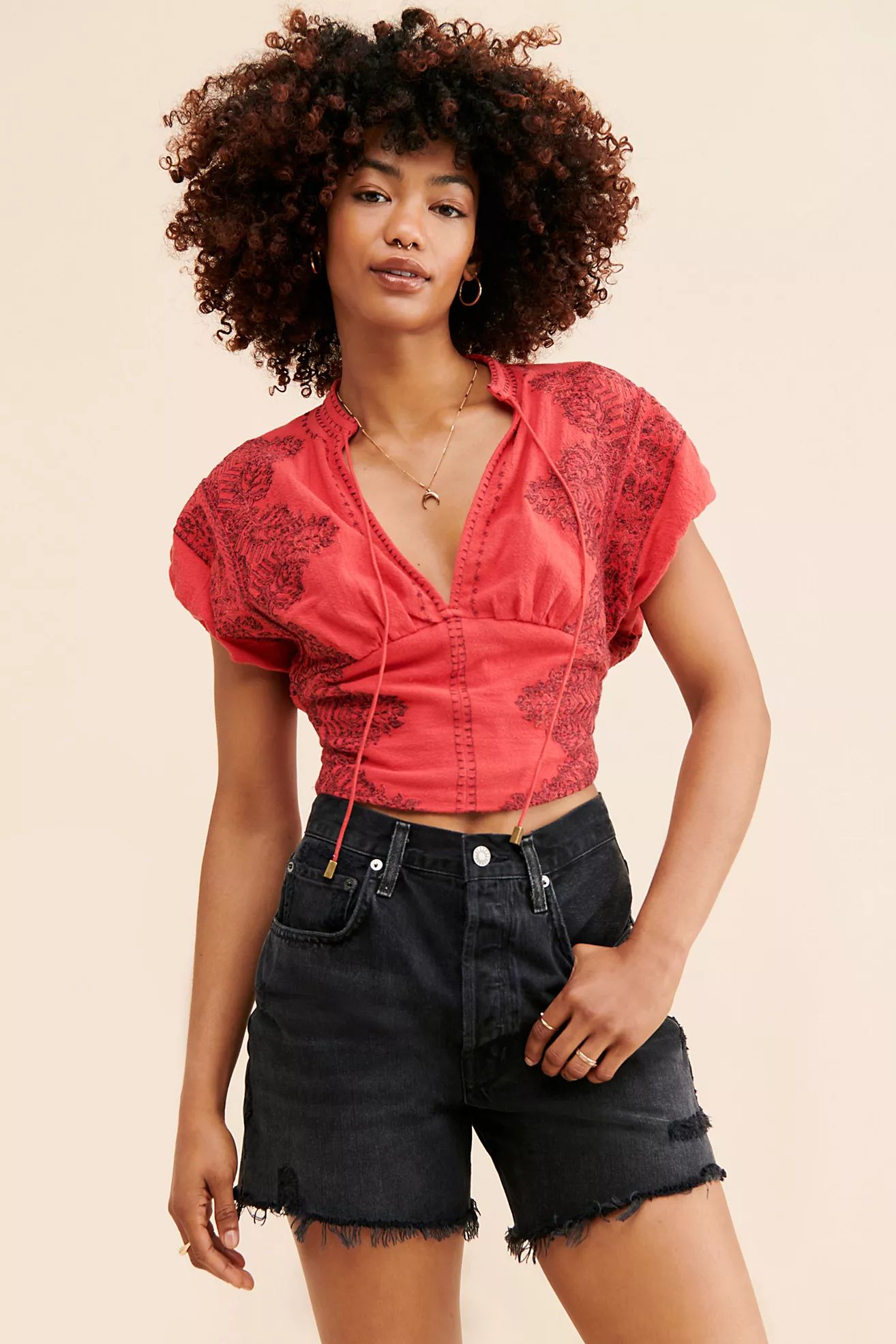 Temecula Printed Blouse | Free People (Global - UK&FR Excluded)