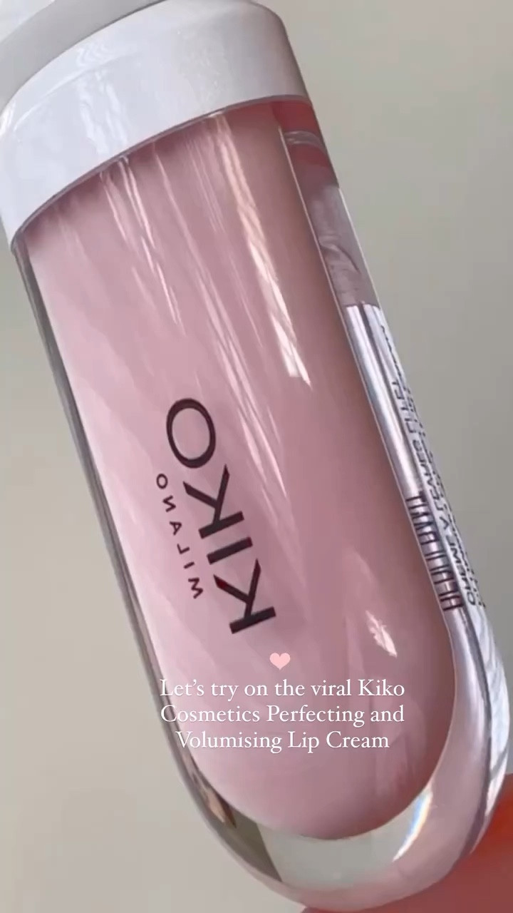 Kiko Milano Cosmetics Viral Lip Cream in shade Tutu Rose try on 💕 A natural everyday wearable lip gloss which subtly plumps the lips and hydrates too 
•
•
•
•
•
•
•
•
•
minimal aesthetic, luxury aesthetic, neutral aesthetic, moody feeds, neutral feed, pinterest inspo, beauty flatlay, aesthetic feed, beige aesthetics, makeup junkie, neutral style, parisian style, aesthetic style, aesthetic photography, pastel aesthetics, cream aesthetics, that girl aesthetic, clean girl aesthetic , pink aesthetic , pastel aesthetic , pink feed , pink makeup , pink pink pink , pastels , pastel aesthetic , pintrest girl , pink mood , pink vibes , pink vibe , dior , rare beauty , selena gomez , chanel , glossier , glow recipe , dior lipgloss , dior lip maximiser , dior makeup , dior beauty , soft girl , girly things , vanilla girl , vanilla vibes , vanilla aesthetic , cute beauty , holy grail , blush , blusher , lipgloss , lipglosses , lip oil , cream blush , rare beauty community , I am rare , viral makeup , new makeup , satisfying reels , makeup review , beauty guru , pretty packaging , kiko , kiko milano , kiko cosmetics , vanilla girl aesthetic , girlie beauty , beauty routine , clean aesthetic , vanilla makeup , uk blogger , london , beauty reels , girly girl aesthetic , coquette aesthetic , coquette princess , lalala girl 

#LTKbeauty #LTKsalealert #LTKeurope