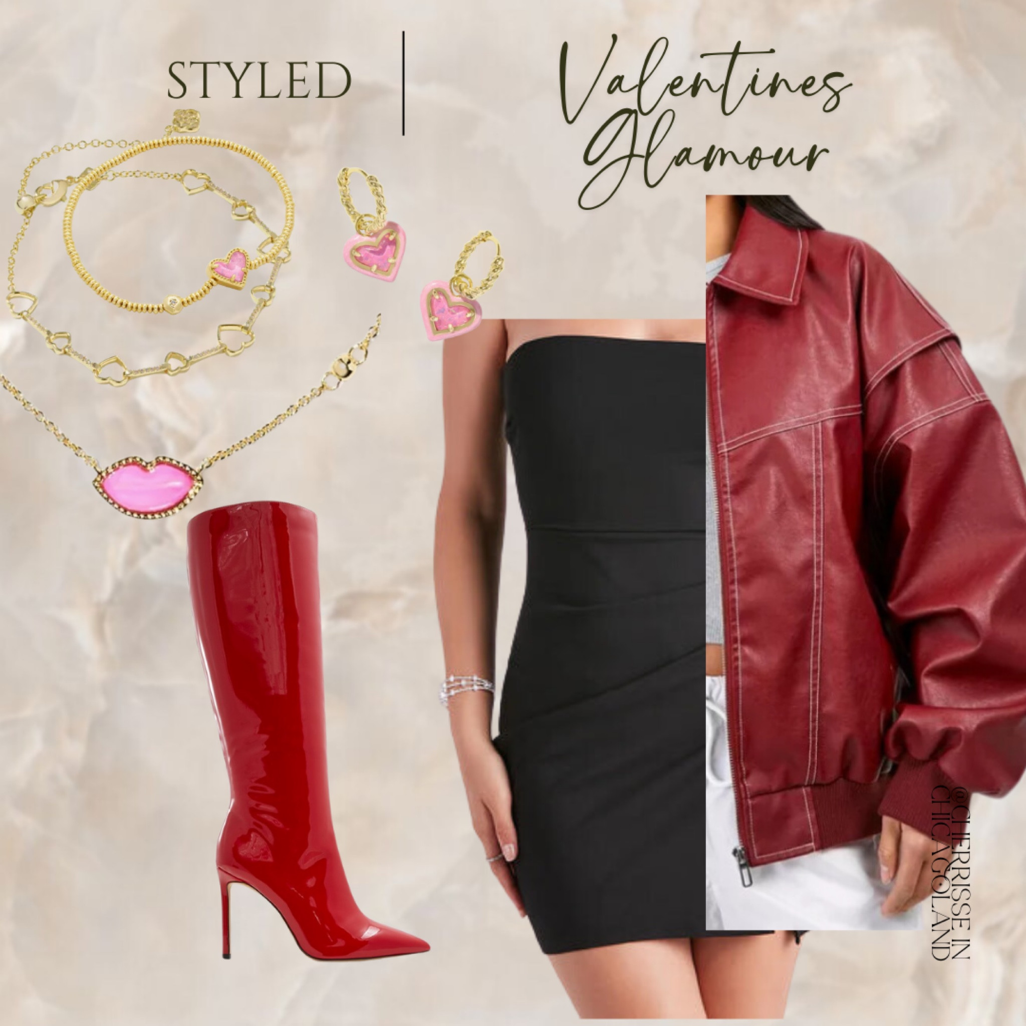 Red hot and ready for Valentine’s Day 💘💕 #ValentinesVibes #RedJacketGoals #LoveInTheAir