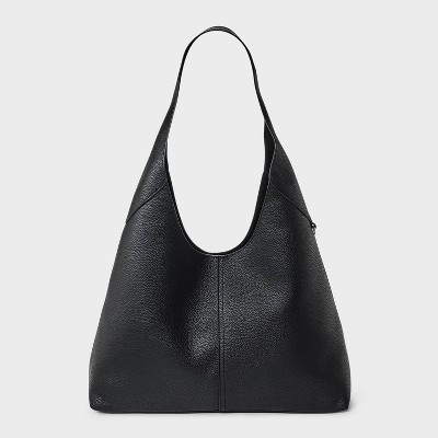 Oversized Slouchy Shoulder Bag - Universal Thread™ Black | Target