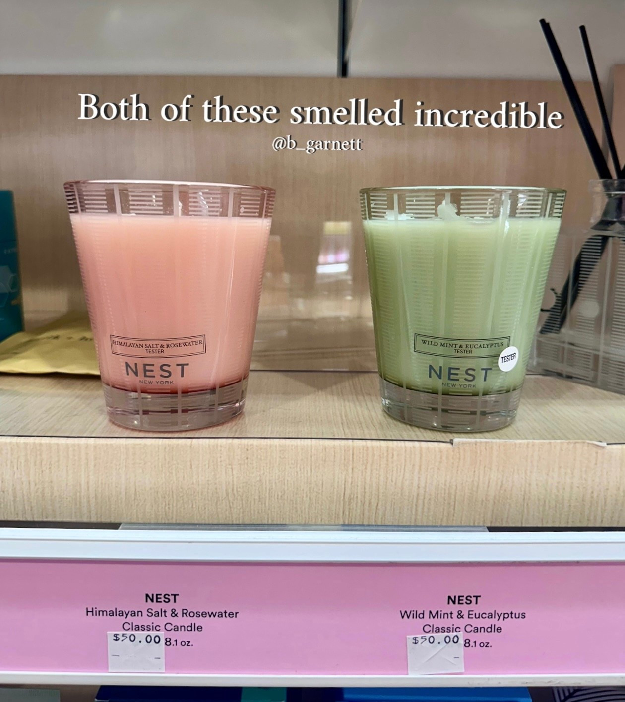 Going to add these Nest candles to our collection. They both smell incredible and would be perfect in our guest bedroom 

Home fragrance | candles | NEST candles | home decor | powder room decor | guest bedroom decor 

#LTKSpringSale #LTKSaleAlert #LTKHome