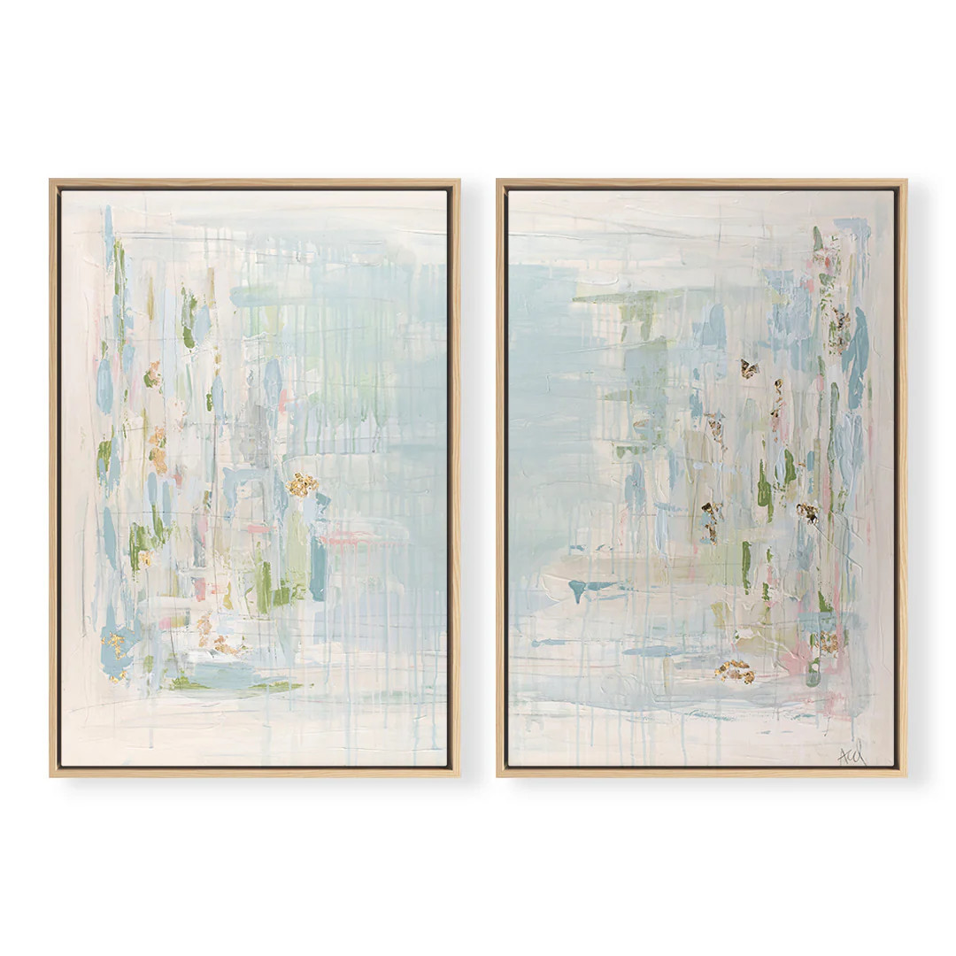 Color in the Rain Split by Anna Davis Art Prints | Urban Garden Prints