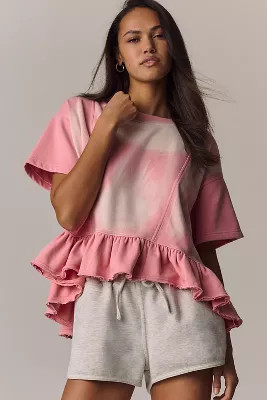 Daily Practice Camp Ground Short-Sleeve Swing Tee | Anthropologie (US)