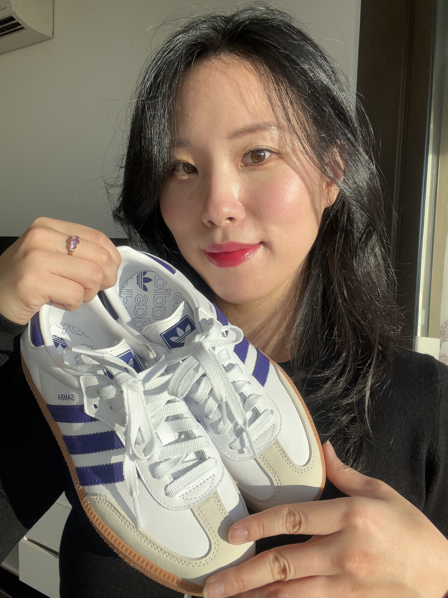 Cool tone sneakers recommendation! Adidas Samba OG Shoes white&purple 💜 

#LTKstyletip #LTKSeasonal #LTKfitness