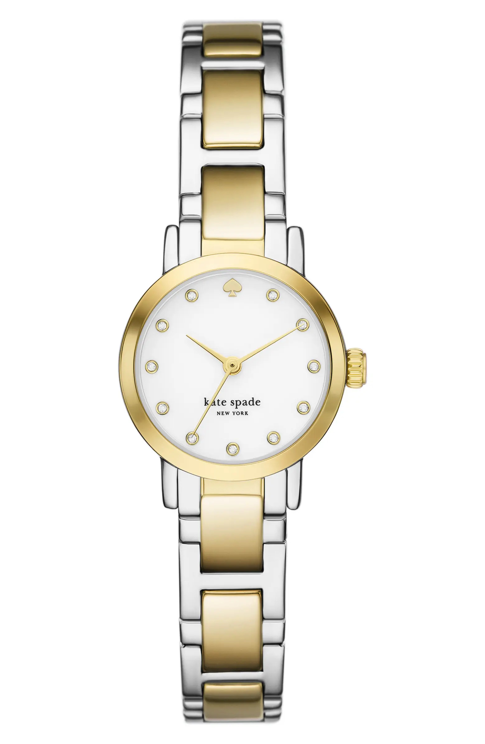 Kate Spade New York gramercy two-tone bracelet watch, 25mm | Nordstromrack | Nordstrom Rack