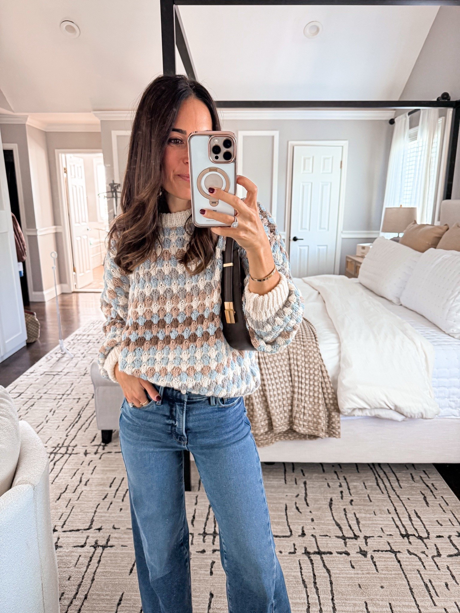 Brown + blue sweaters are my favorite this season! 

#LTKFindsUnder50 #LTKStyleTip #LTKFindsUnder100