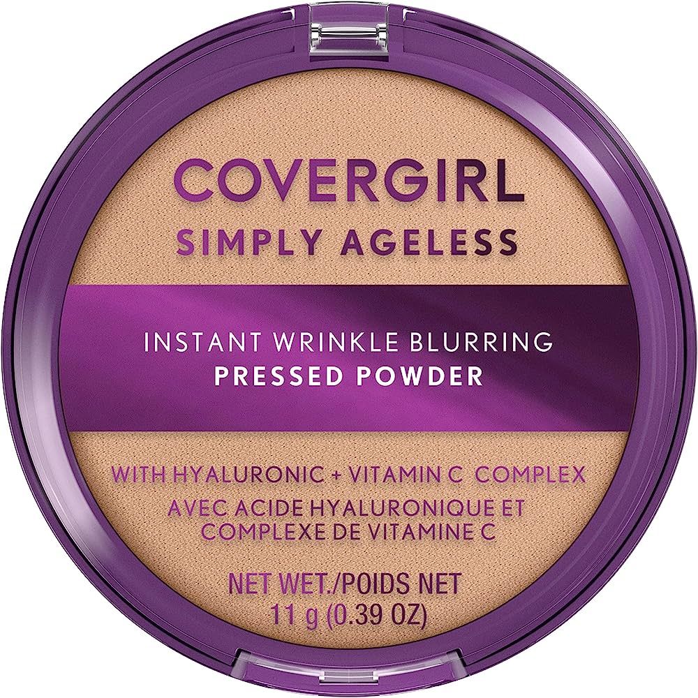 Amazon.com : Covergirl Simply Ageless Instant Wrinkle Blurring Pressed Powder, Classic Ivory, 0.3... | Amazon (US)