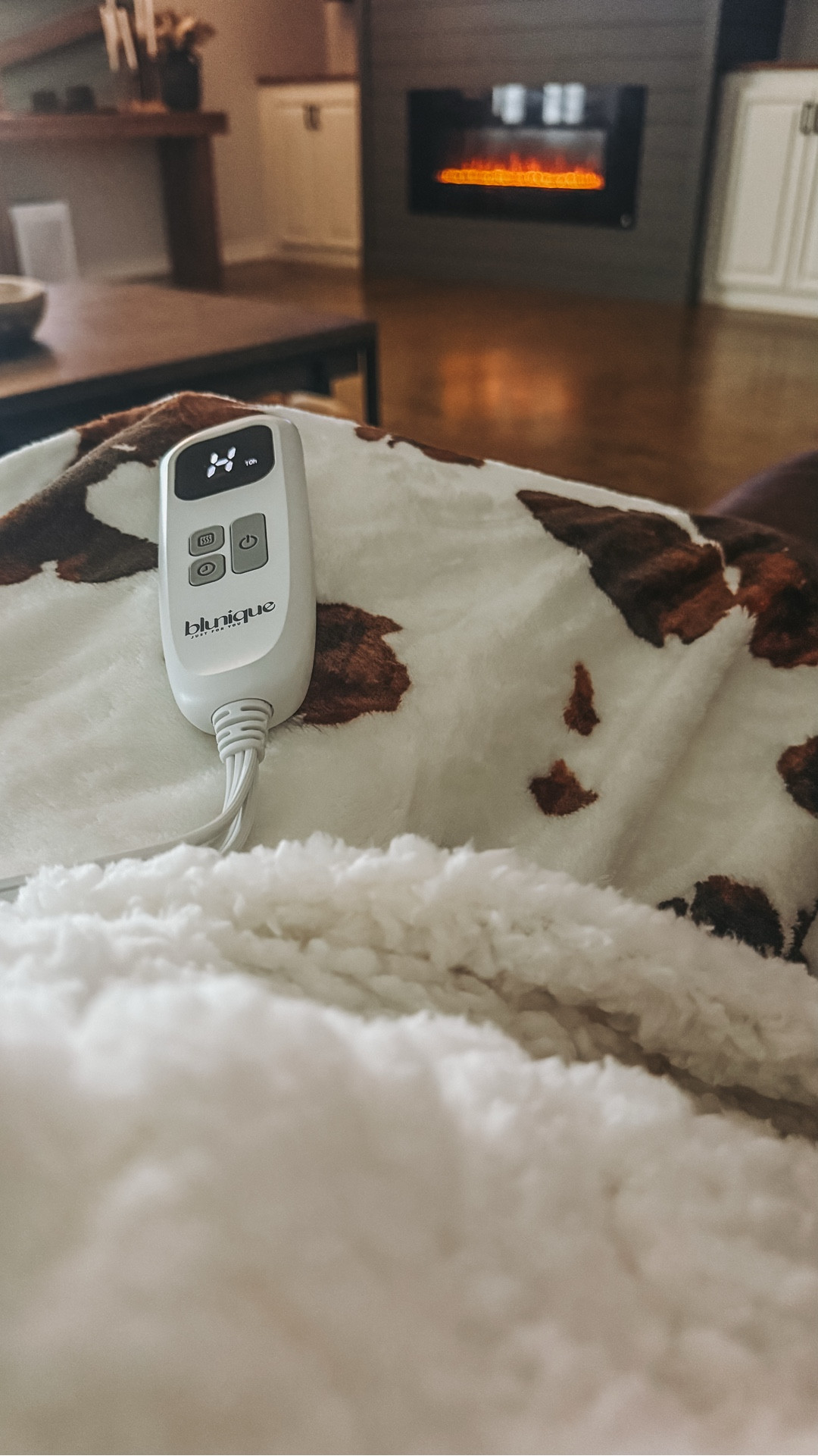 Literally just trying to survive this winter storm. 🥶 You can find me on the couch under my heated cowprint blanket! 🤠 #snowmageddon #westernhome #winterstorm #ice #arkansas 

#LTKdayinmylife #LTKSeasonal #LTKHome