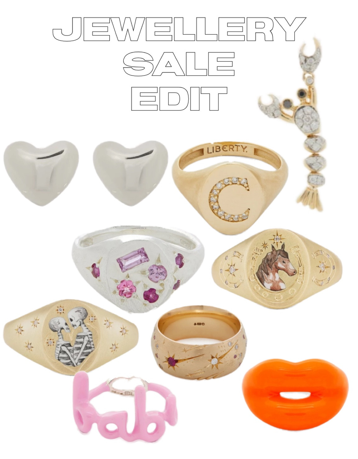 Jewellery sale edit
Cece London jewelry 
Signet rings 

#LTKSeasonal #LTKHoliday #LTKsalealert