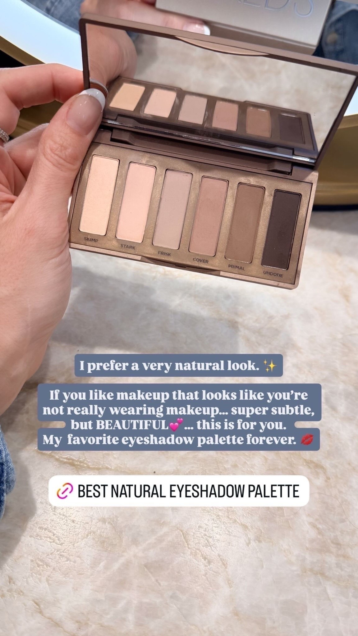 I prefer a very natural look. ✨

If you like makeup that looks like you’re not really wearing makeup… super subtle, but BEAUTIFUL💕… this is for you. 
My  favorite eyeshadow palette forever. 💋

#LTKgrwm #LTKOver40 #LTKBeauty