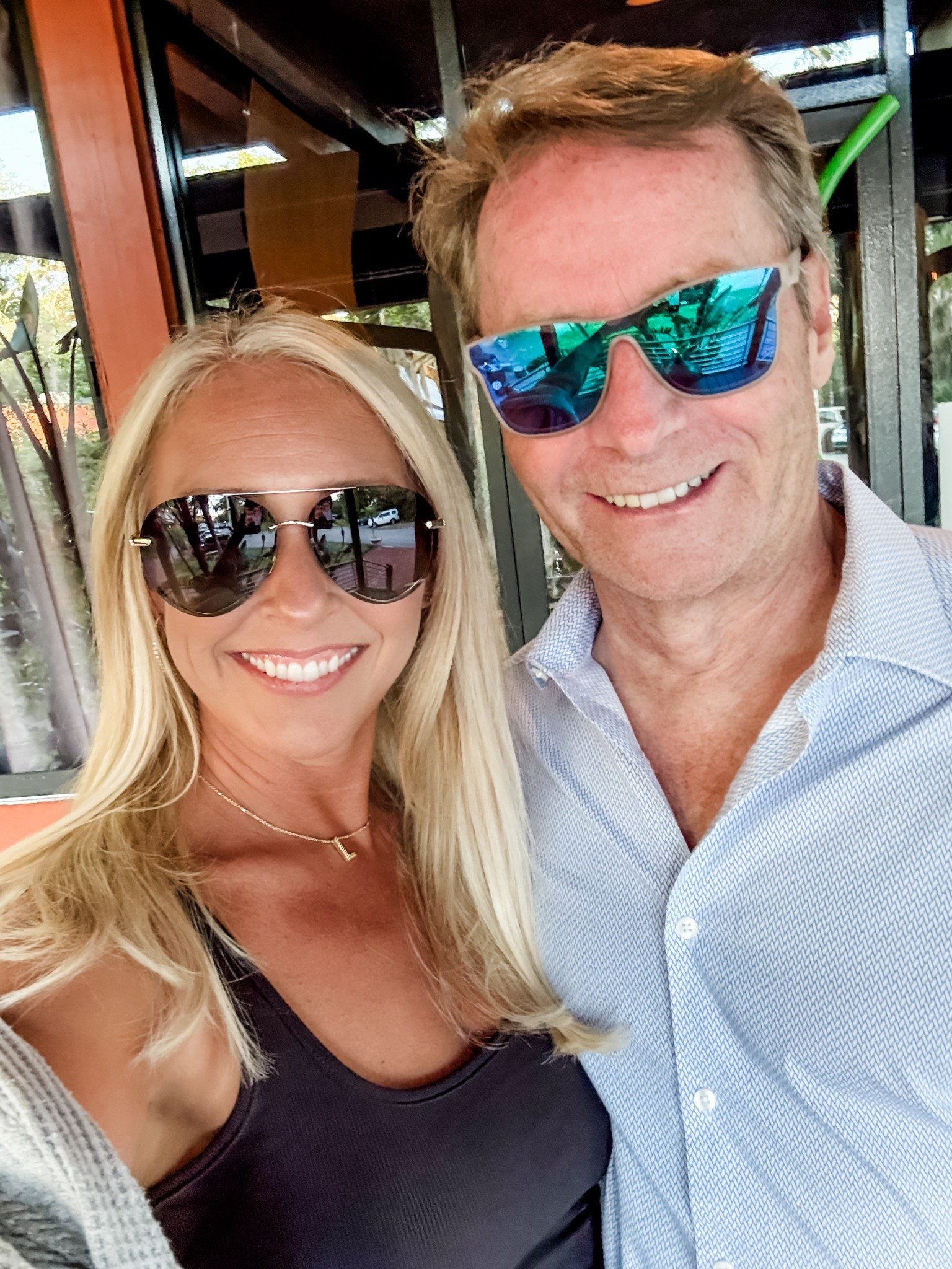 Shop my date night look - little black dress, Kendra scoot jewelry, diff sunglasses, and grey waffle weave button down since it was freezing in the restaurant...

#LTKOver40 #LTKFindsUnder50 #LTKSaleAlert