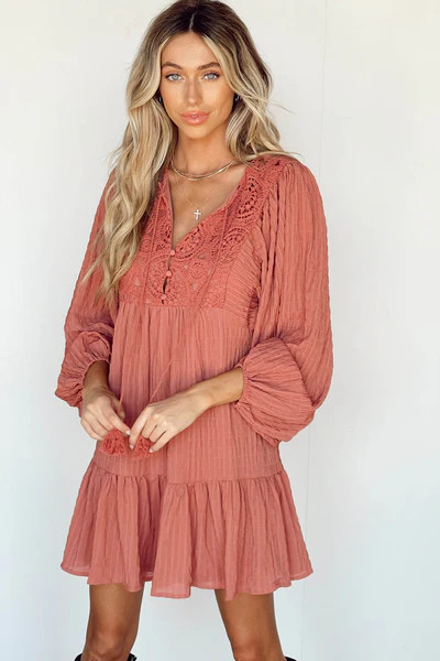 Bohemian Rose Dress -☆- | Vestique