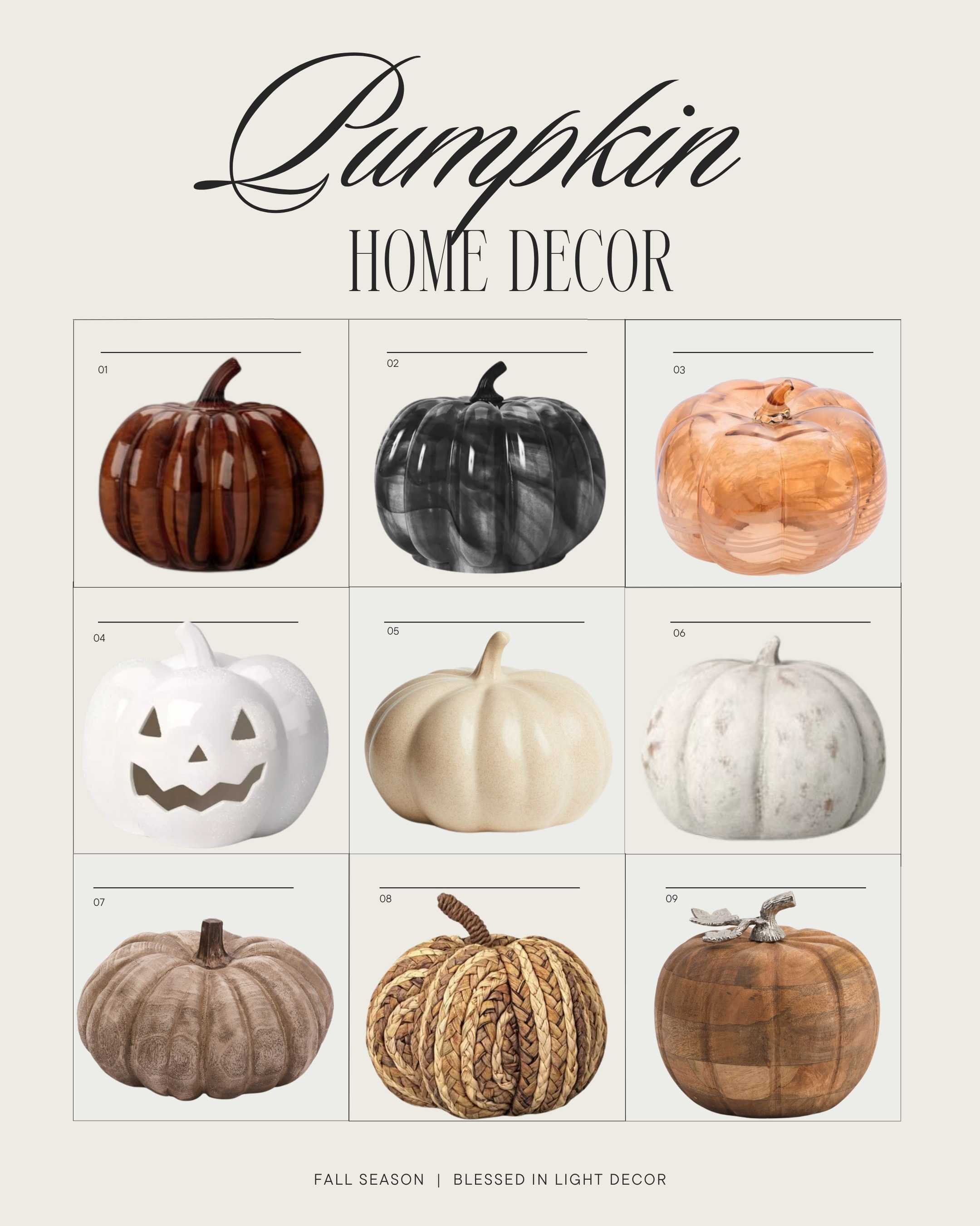 Pumpkin decor@targetstyle @walmartstyle @tjmaxx #h&m 

#LTKCon #LTKHome #LTKSeasonal
